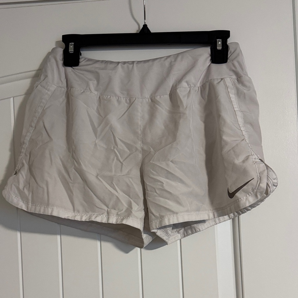 Nike Women's White Athletic Shorts